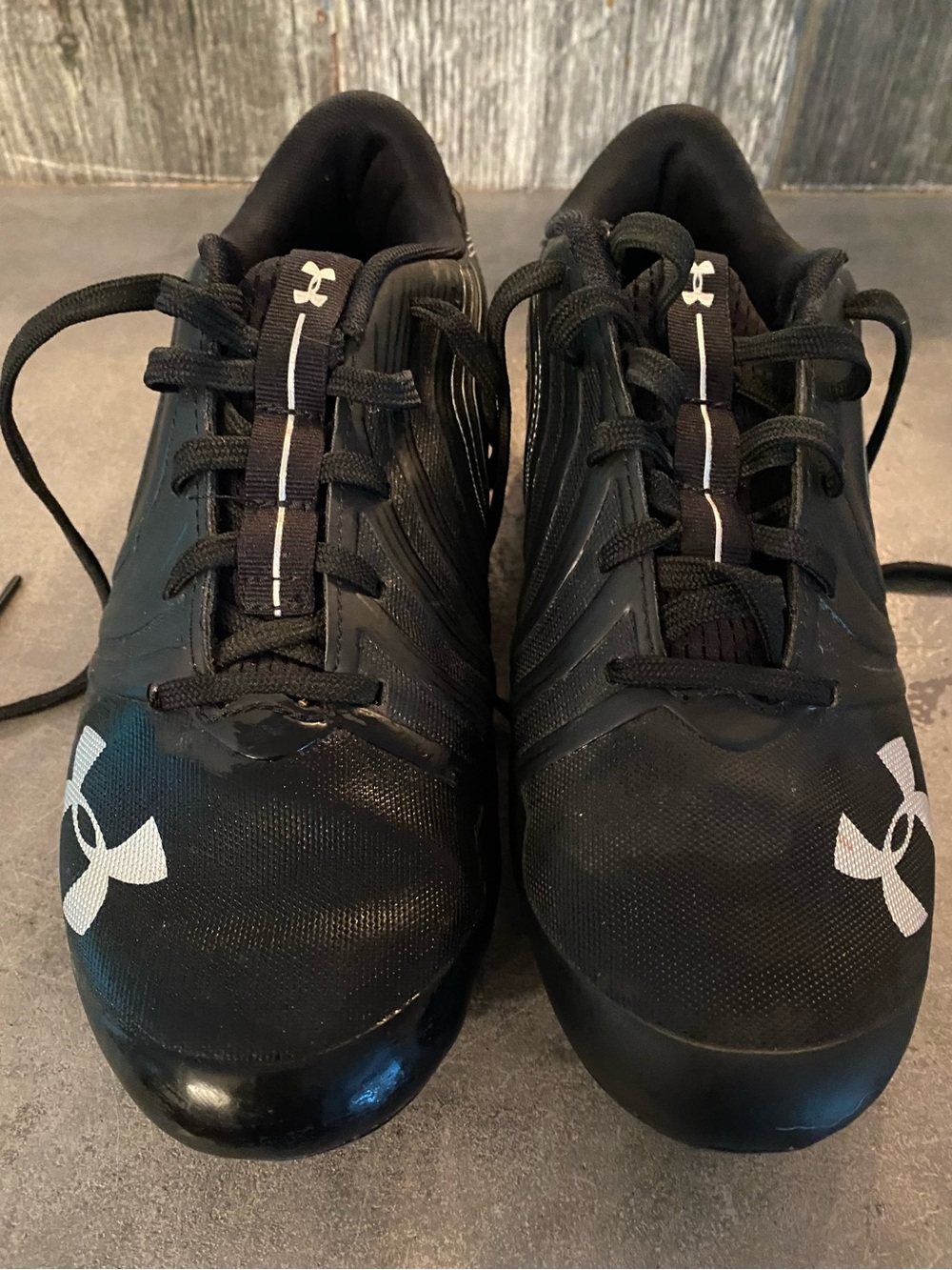 Under Armour Nitro Men's Black and Silver Football/Soccer Cleats